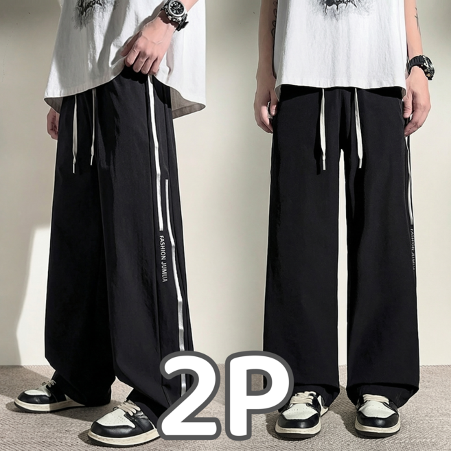 1+1남자 작업복바지 빅사이즈 남자 트레이닝바지 L-8XL 베이잉