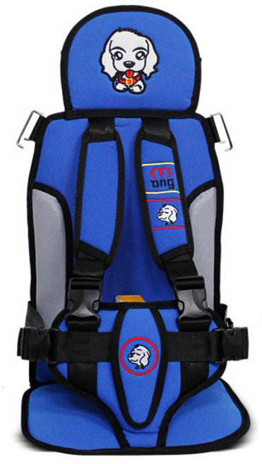 동진TFC 몽구 유아카시트 아동보조벨트 KC인증 블루색상 어린이카시트 3점식안전벨트 사용, 몽구유아카시트/블루색상, 1개