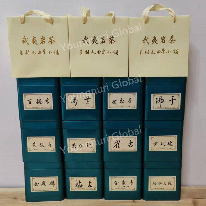 무이암차 15종 선물세트 소관차 샘플러 대홍포 금모단 황장미 기란 (답례품/시음) 100g, 황관음, 1