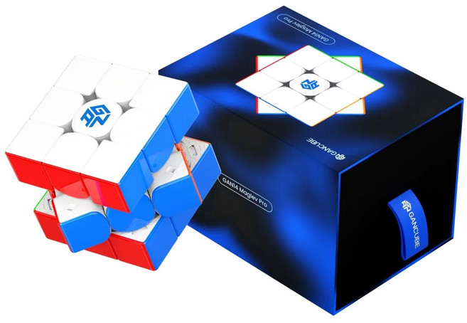 [ECube] GAN 14 Maglev Pro UV 스티커리스 마그네틱 스피드 큐브 3x3 매직 퍼즐 Gan14, 1개