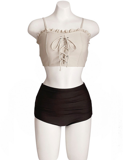 마가렛 밀크베이지 SET 폴댄스 폴댄스의상 폴댄스웨어 폴웨어 비치웨어 여성 비키니 수영복 세트