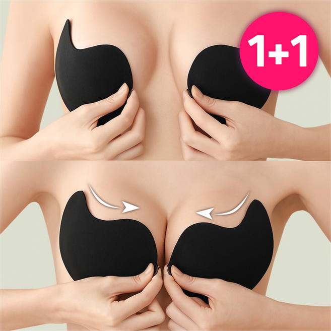 CANCRI 심리스 오프숄더 비키니 웨딩 드레스 볼륨 누브라 (1+1)