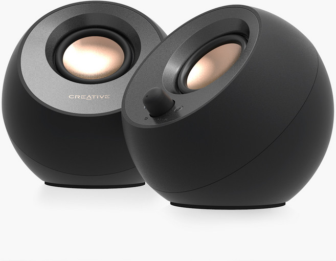 [ 4포트 USB허브증정 ] 크리에이티브 PEBBLE V3 블루투스 스피커 / 국내정품 무상AS, PEBBLE V3 블랙 + 4포트 USB허브