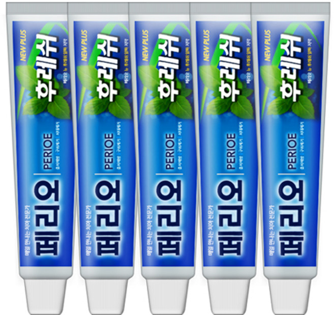 페리오 치약 150g 벌크형 5개