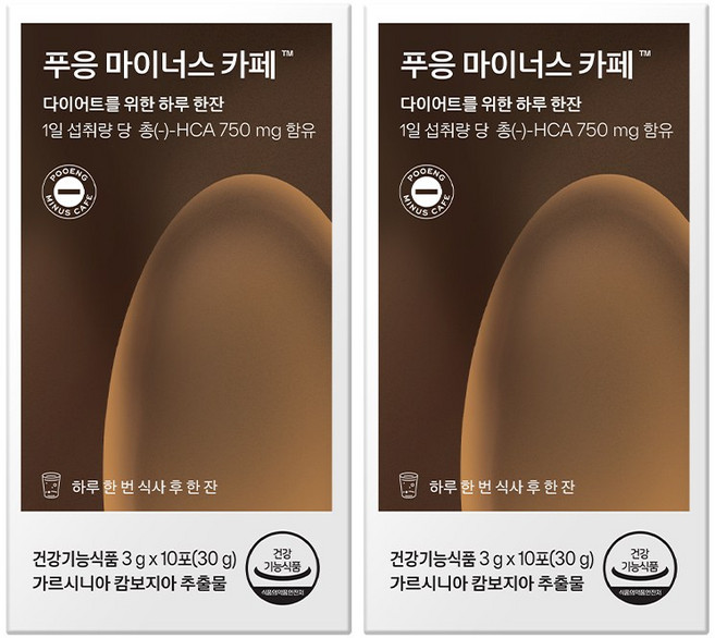 닥터블릿 푸응 마이너스 카페, 30g, 2박스