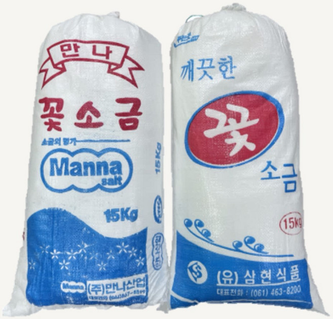 꽃소금 15kg (국내제조), 1개