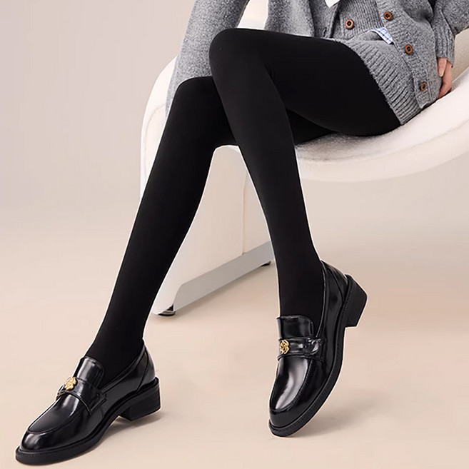 1200D 기모 시스루 스타킹 착시 웜시스루 겨울