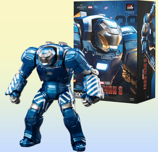 [국내발송]ZD toys 마블 아이언맨 마크MK38 피규어 마블 피규어, 1개