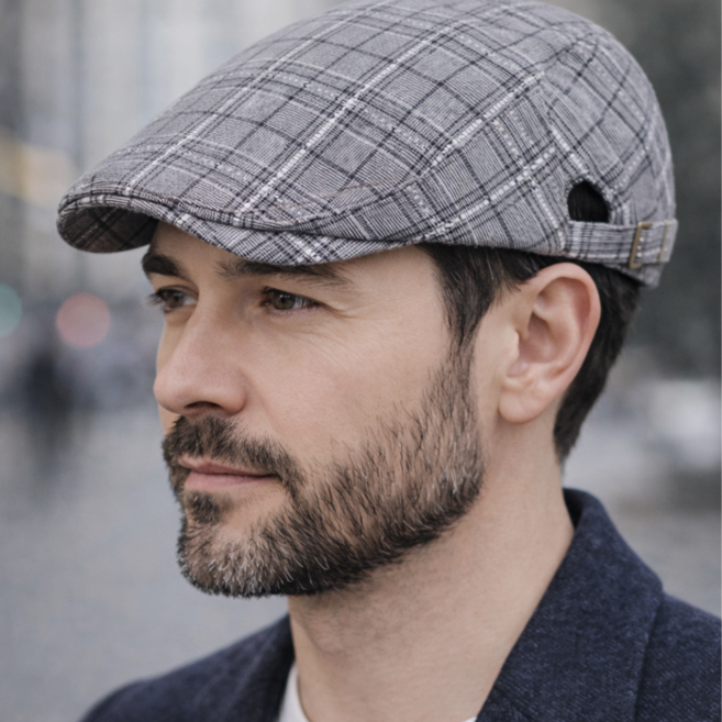 이엠M87 남성 클래식 모자 봄 가을 패션 캡 데일리 신사모