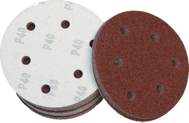 블루버드 전동 드릴 청소솔 수세미 광택 샌딩 페이퍼 패드 브러쉬 사포 화장실 타일 욕실, 샌딩페이퍼, 5인치, 80, 1개