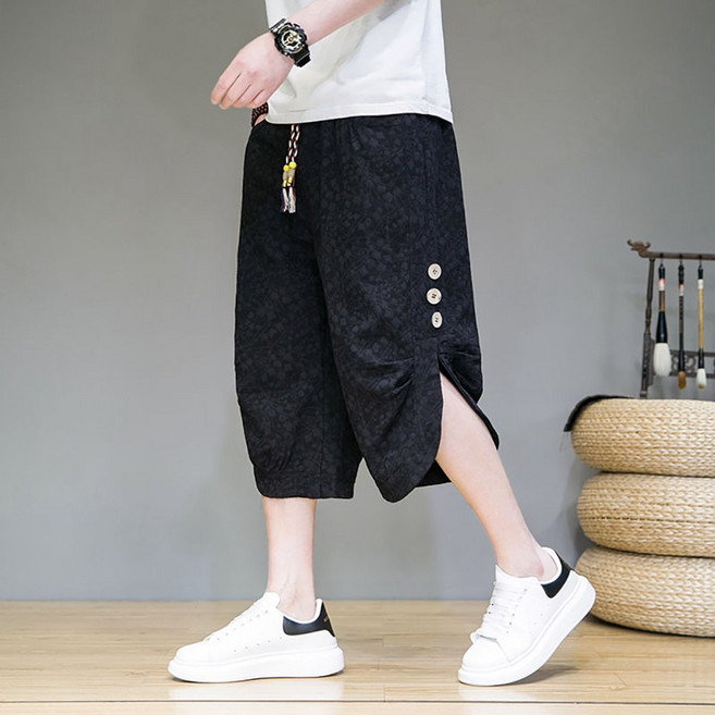 셀럽당 칠부바지 남 여름 린넨 Q03168+무료배송