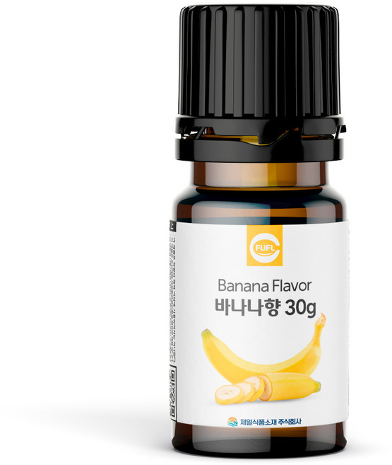 푸플 식품향료 과일 합성 머랭쿠키 제과제빵 슬라임 식용 자일리톨 식품첨가물, 30ml, 1개, 044-바나나향