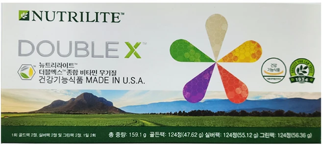 뉴트리라이트 더블엑스 종합 비타민 무기질 본품, 157.97g, 1개 - 쿠팡