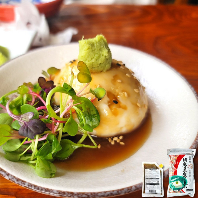 일본 두부 푸딩 참깨 모찌리도후 가루 1kg +모찌리도후 전용 소스