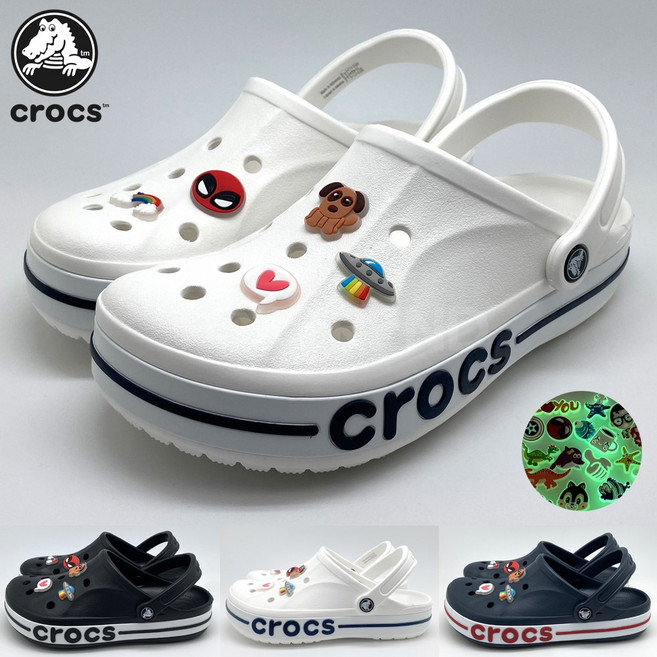 크록스 BYBC205 바야밴드 클로그 슬리퍼 샌들 국내매장판 양말