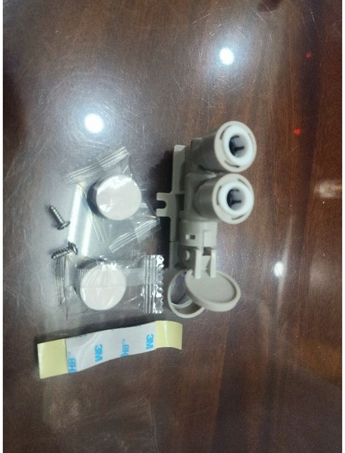 【小江淨水設備】3分漏水斷路器 附贈2個海棉含螺絲。, 1個, 灰