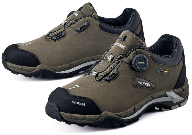 워킷 안전화 카키 4인치 다이얼 방수 심파텍스 소재 안전화 건설 제조 물류 유통 운수 창고 외