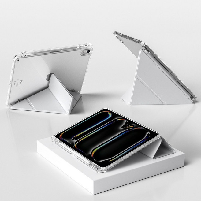 iPad 保護殼 適用於 帶筆槽, 星空灰,iPad-mini6/mini7（8.3吋）, 1個