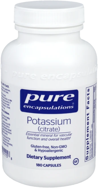 퓨어 인캡슐레이션 칼륨 포타슘 200mg 180캡슐 Potassium, 1개, 180정 - 쿠팡