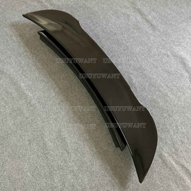 포르쉐 파나메라 970-1 970-2 카본 리어 스포일러 립 스플리터 트렁크 익스테리어 하이킥 테일 덱 리드 윙 호환, 970.1 유광 블랙