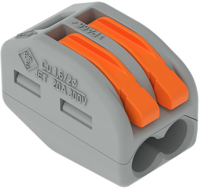 WAGO 快速接頭 222-412 413 415 安全省時耐久接線連接器, 1套