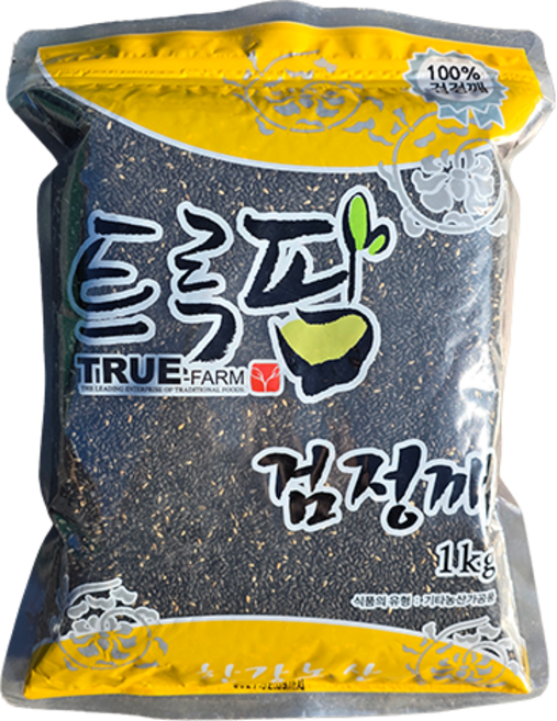 트루팜 업소용 대용량 가성비 검정깨 흑임자, 1개, 1kg