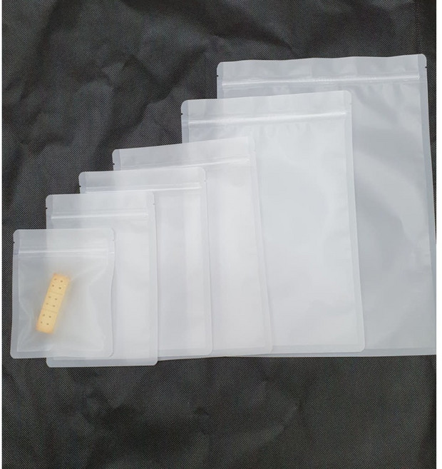 반투명지퍼백 무광지퍼백 봉투 10종, 1개, 100매