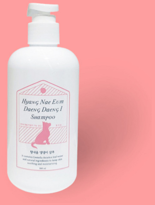 향내음 강아지 샴푸린스겸용 피부진정 보습 300ml, 1개, 300mg
