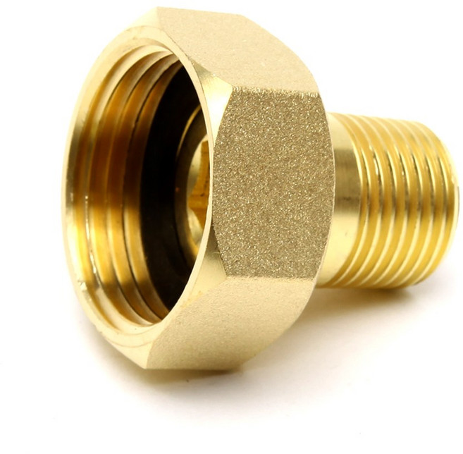 369Living 황동 변환 니플 15A-25A 아답타 수도 배관 부속품, 1개