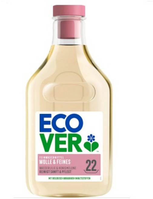 에코버 액상세탁세제 울 전용 수련 허니멜론 22 Wl, 1