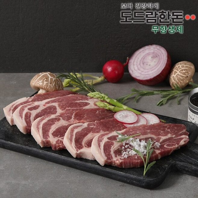 도드람한돈 무항생제 목심 보쌈용 500g, 1개