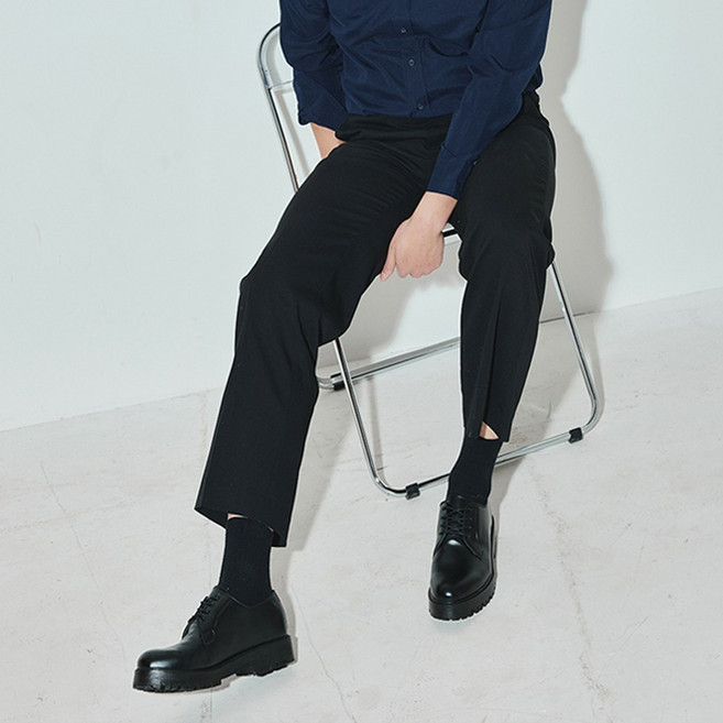 위드스텝스 남자 더비슈즈 캐주얼 키높이 남성구두 국산수제화 PS