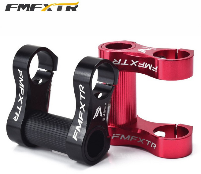 FMFXTR 헤드업 핸들 높이조절 각도조절 25.4mm 가변 스템, Litepro double stem, 레드, 1개