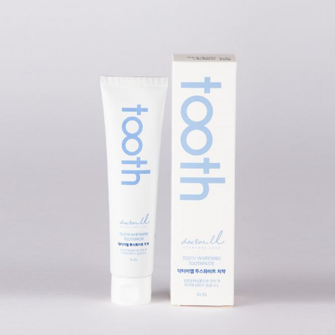 천연 유기농치약 닥터이엘 투스화이트닝 미백치약, 3개