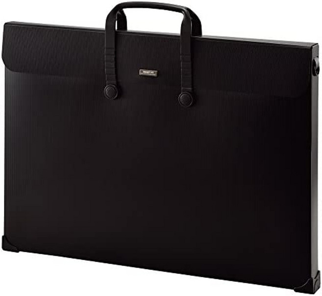 노트 커버 패드 lihit lab a7631-16 휴대용 가방 a3 베이지 일본 직배송, 에이2, 블크