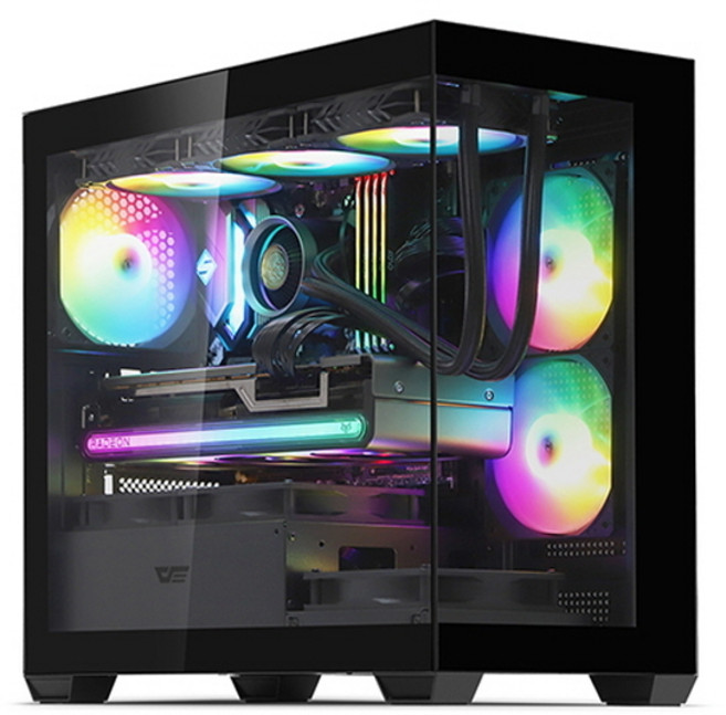 가이드컴 QHD해상도 게이밍컴퓨터 인텔i5 14600KF RTX4070SUPER 본체 배그 로아 붉은사막 조립PC