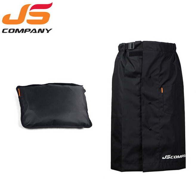 JS컴퍼니 피싱 방수 스커트 낚시 앞치마 선상 치마 힙커버 파우치 백, 블랙/XL-2XL