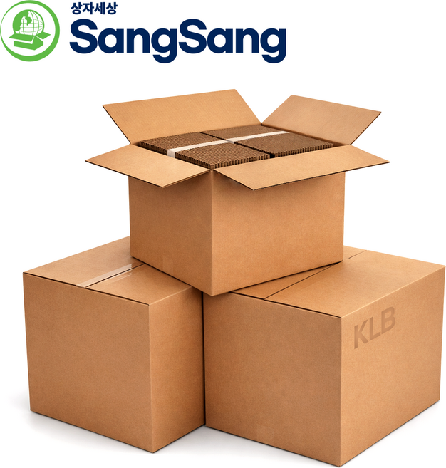 상자세상 탄탄형 KLB 택배박스 가로규격 100~ 700mm, 5개