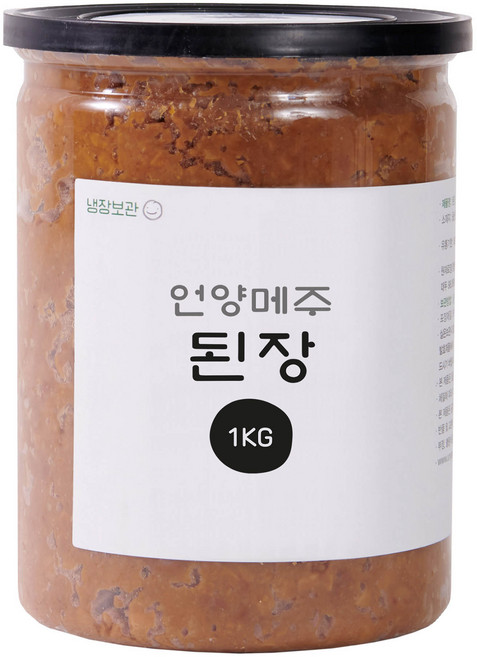 언양메주 [100% 국내산] 된장1kg, 1kg, 1개