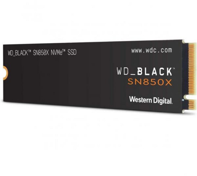웨스턴 디지털 WD BLACK M.2 SSD 내장 8TB NVMe PCIe Gen4 x4 (최대 7200MB/s 읽기 최대 6600MB/s 쓰기) 게이밍 PC WDS800T2X, 2TB, SN850X(M.2 2280)