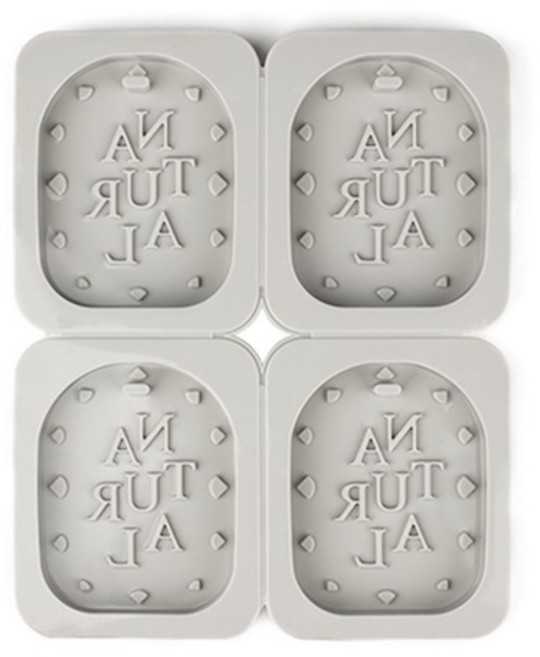 몰드몰 실리콘몰드 - 내츄럴오벌 고리형 (4구)