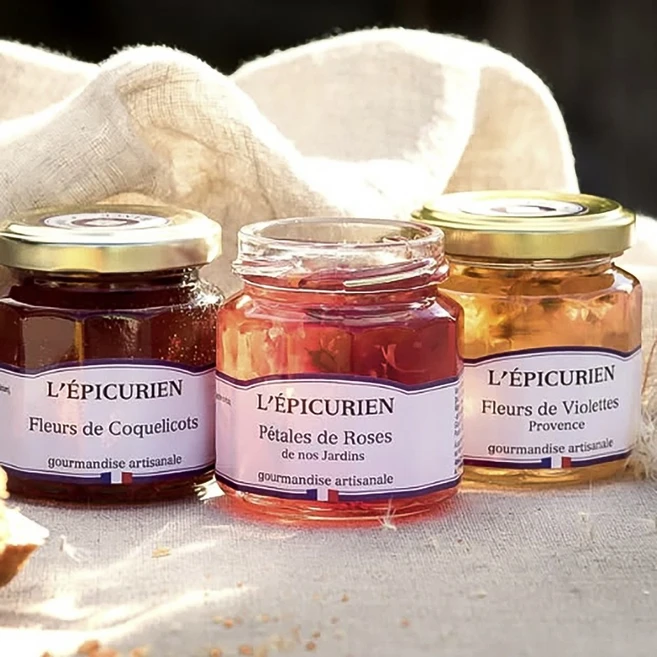 레피큐리앙 장미꽃잎 잼 210g - 쿠팡