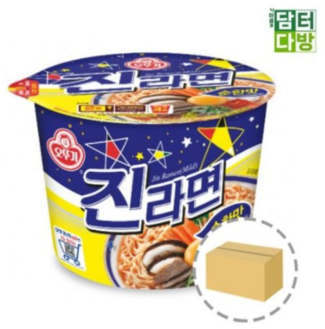 오뚜기 진라면 순한맛 큰컵 1BOX (12컵) 2290187
