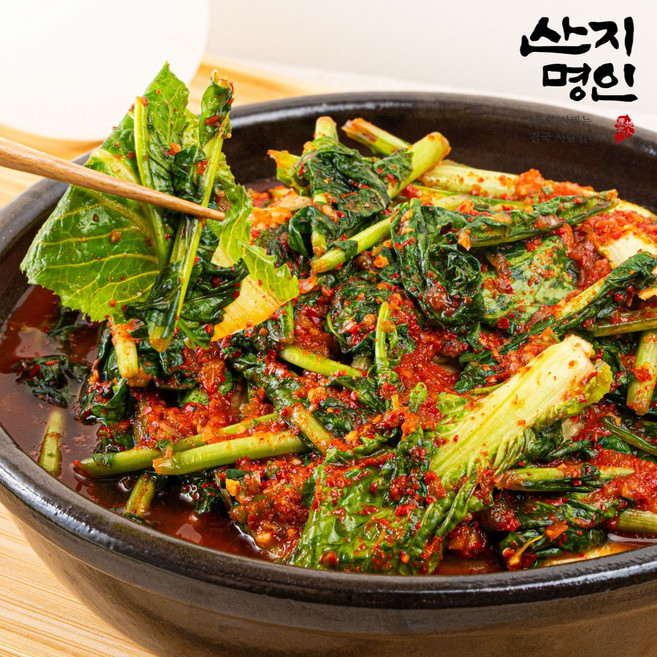 [산지명인] 국산 갓 담근 열무얼갈이김치 해썹인증 가정용, 1박스, 10kg