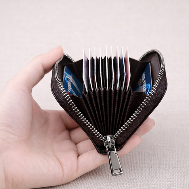 데일리코브 프리미엄 소가죽 카드지갑 슬림 남녀공용