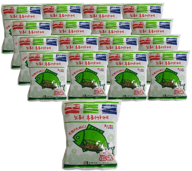 천혜식품 노리 후리가케, 50g, 17개