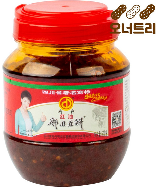 오너트리 단단 홍유피현 두반장 500g 중국 사천요리 식재료 만능 소스, 1개