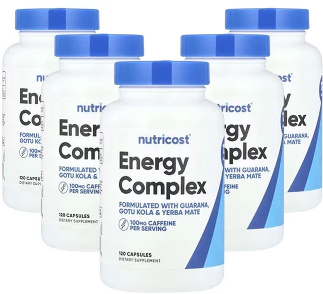 뉴트리코스트 에너지 복합체 120캡슐, 5개, 120정 - 쿠팡