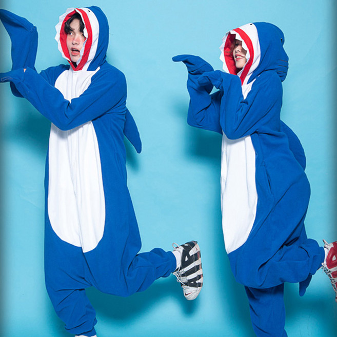 +당일발송+동물잠옷 상어잠옷 반티 아기상어 코스프레