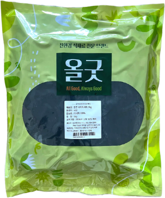 올굿 친환경 업소용 대용량 완도산 파지 다시마, 1kg, 1개
